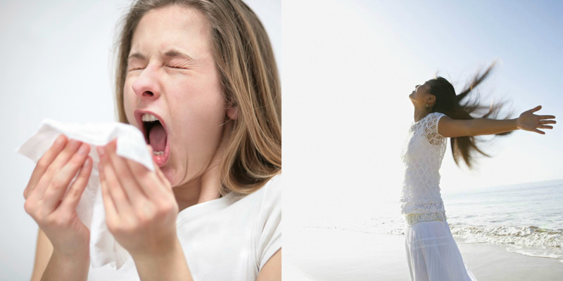 swap flu germs for fresh air